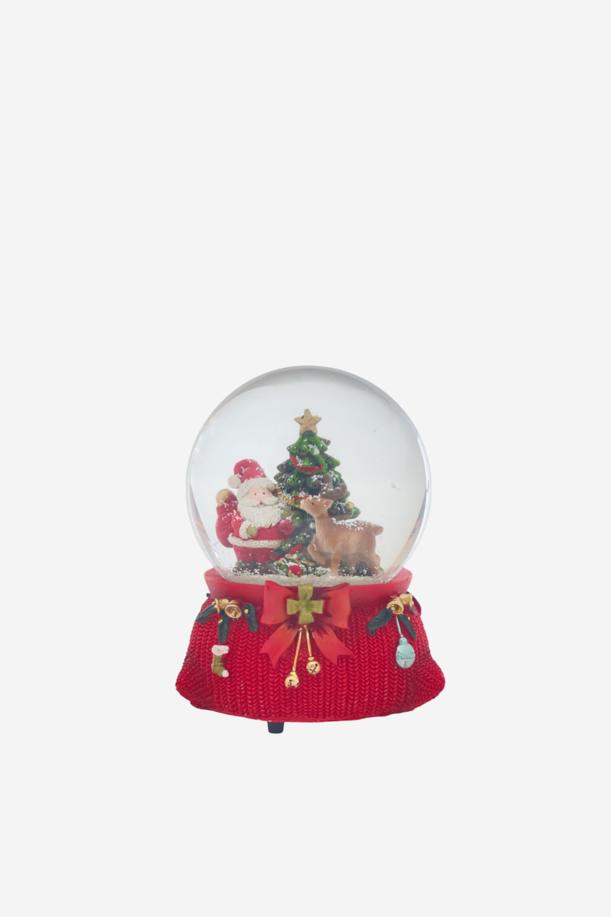 Music Waterball - Santa & Deer