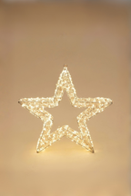 Twinkling Wire Star