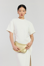 Haven Shoulder Bag - Champagne Metallic