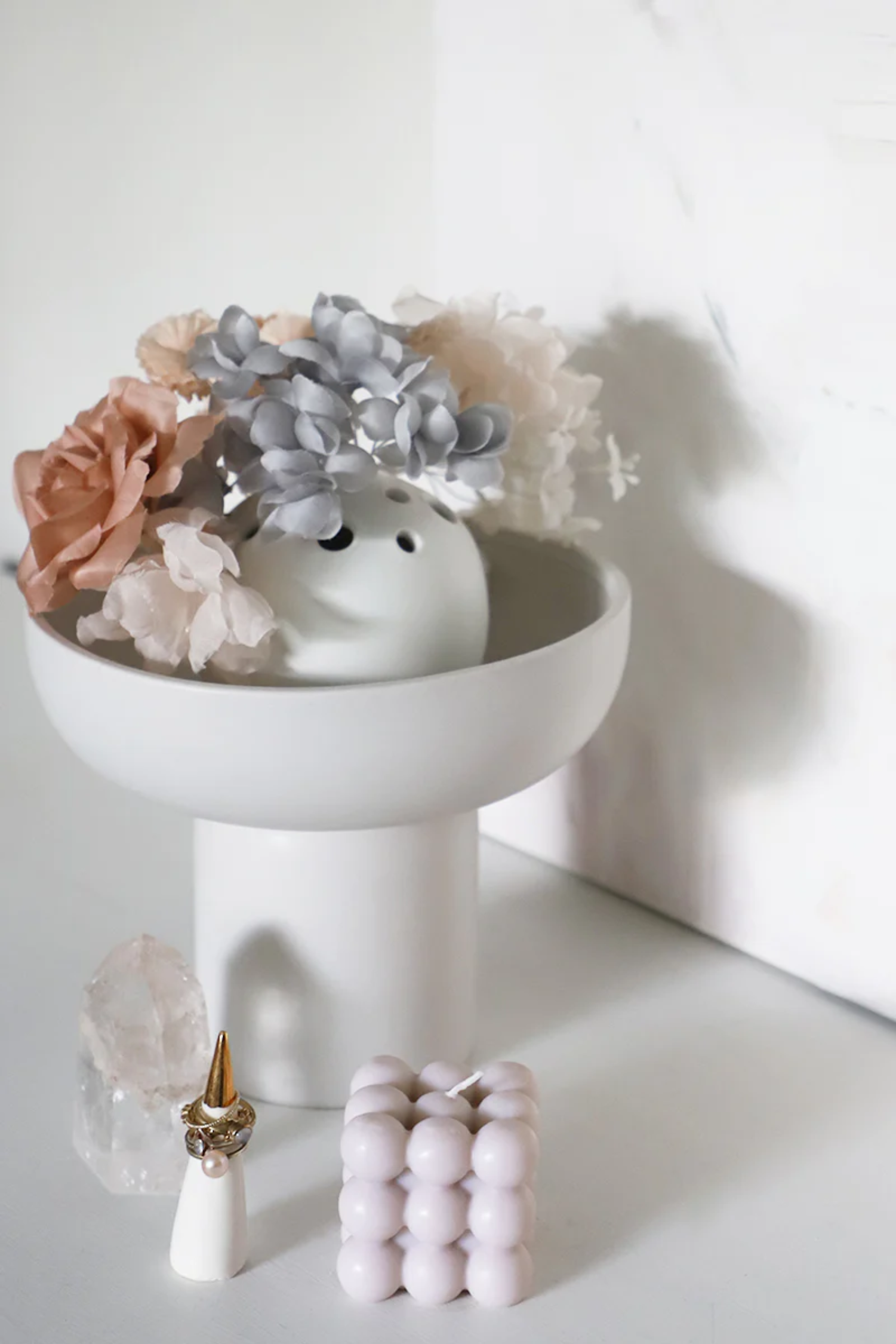 Ceramic Frog - White