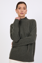 Cashmere Funnel Neck