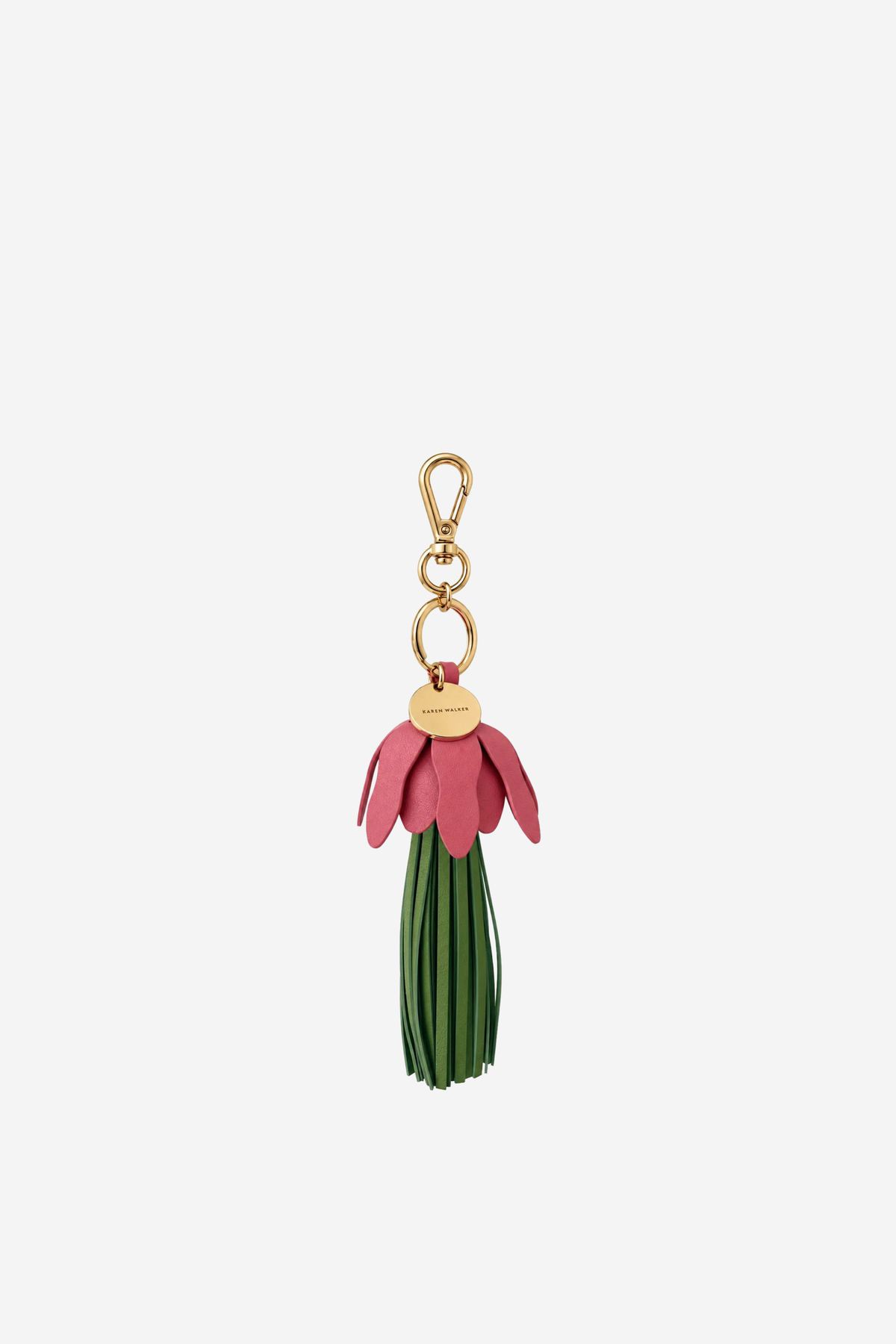 Tulip Tassel Charm- Pink Multi