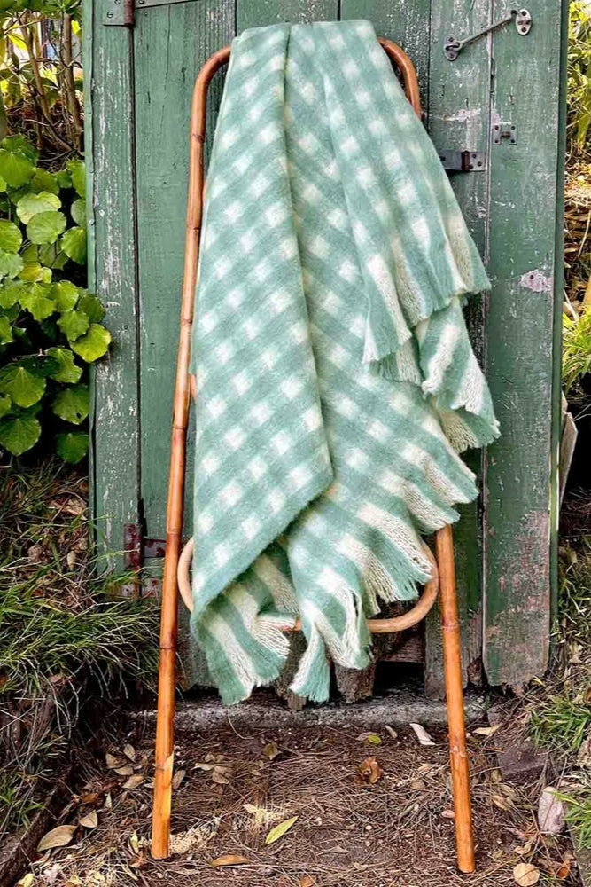 Bliss Wool Mohair Throw