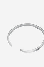 Crystal Bangle - Silver