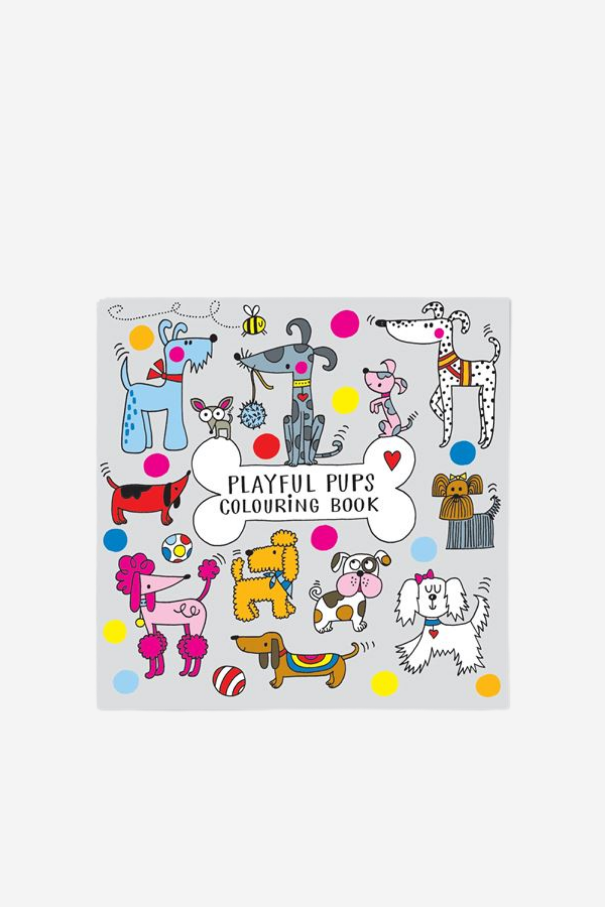 Colouring Book - Playful Pups