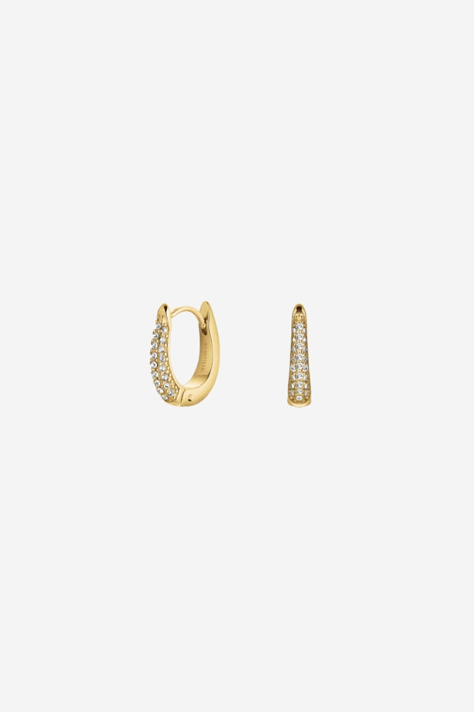 Crystal Huggies - Gold