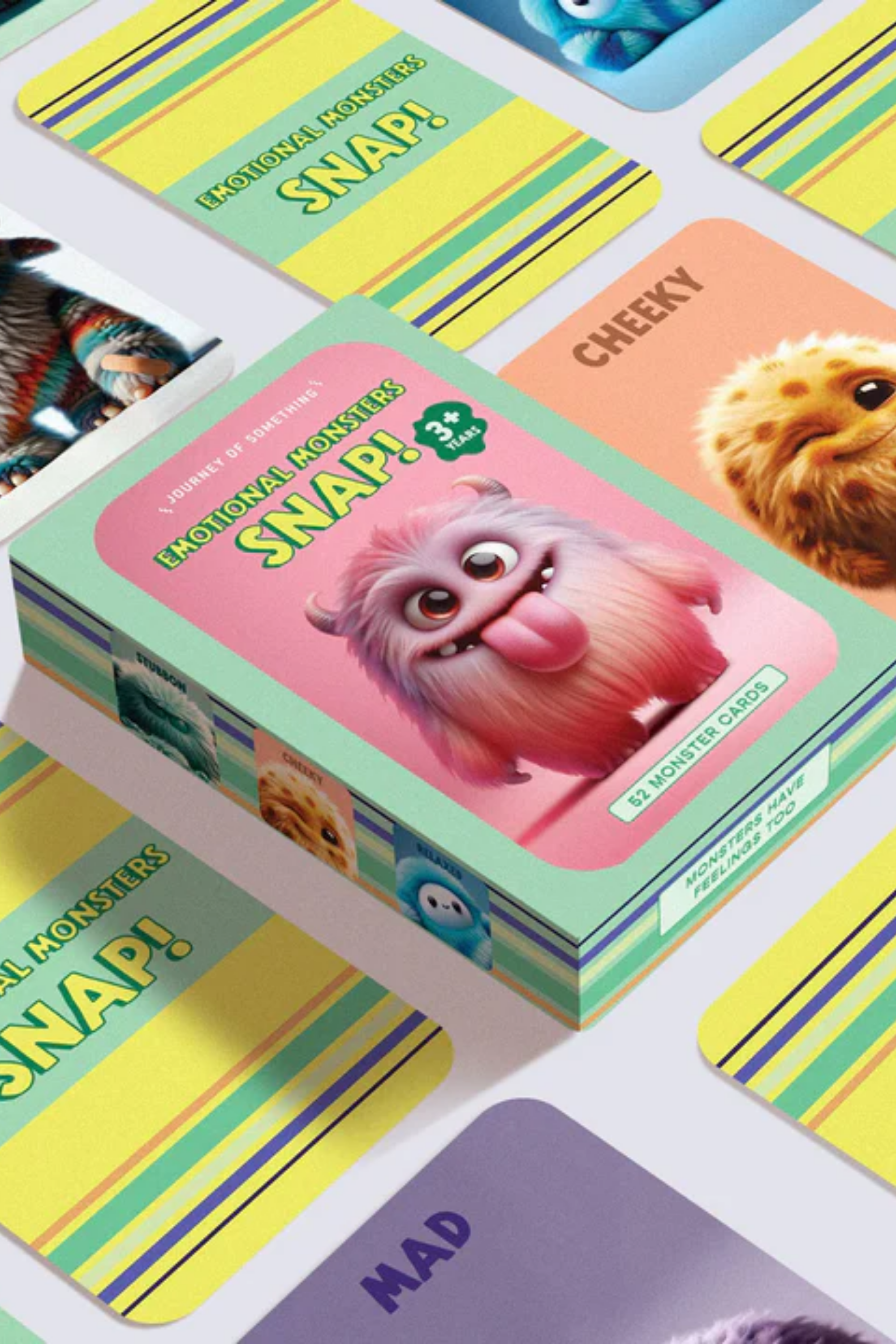 Emotional Monsters Snap Card Game