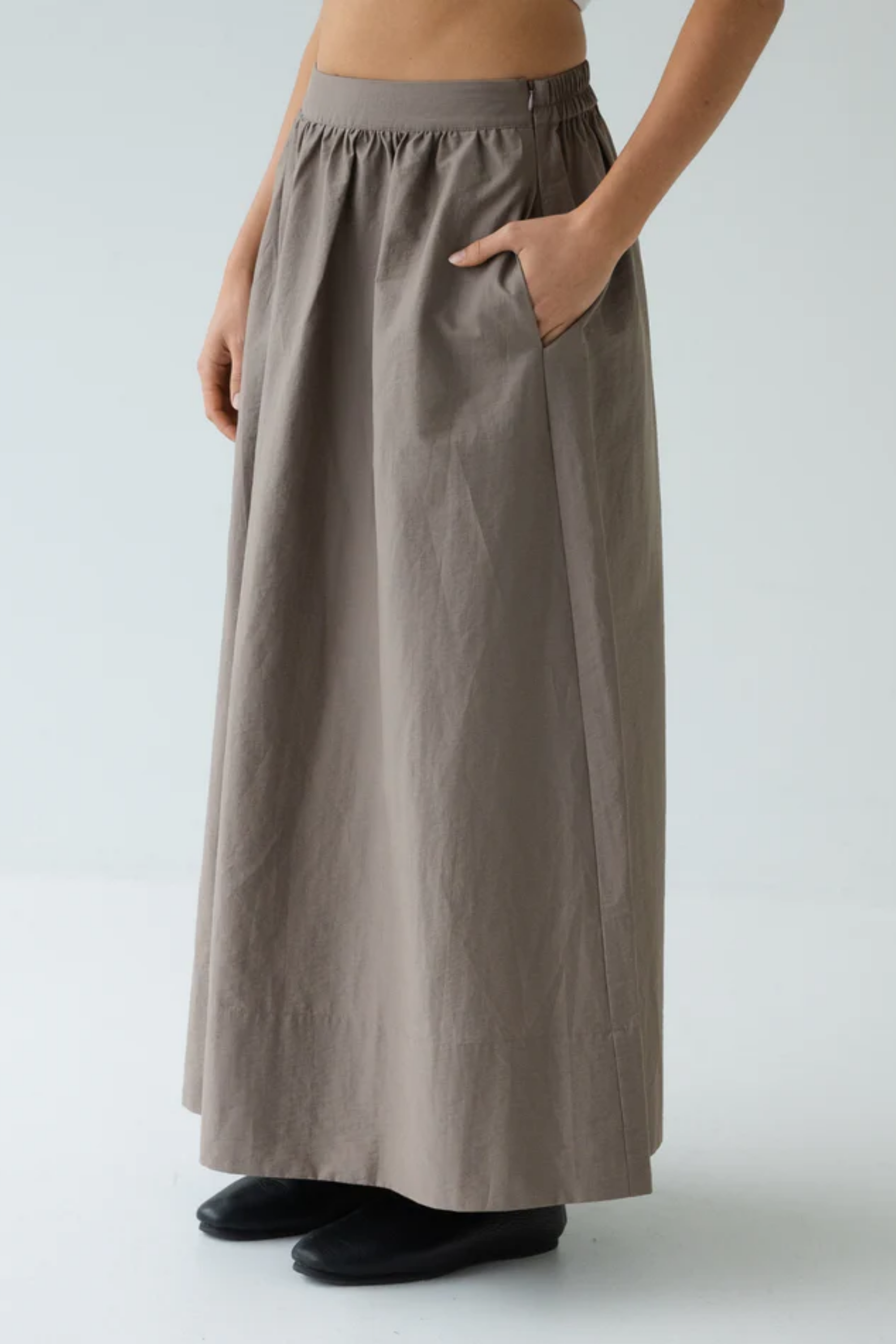 Maxi Skirt - Fog