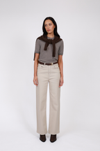 Icon Wide Jean - Stone