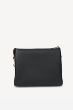 Matilda Crossbody - Black & Tonal Chain