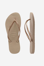Slim Jandals - Rose Gold