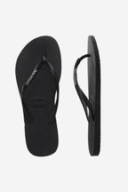 Slim Logo Metallic - Black/Silver