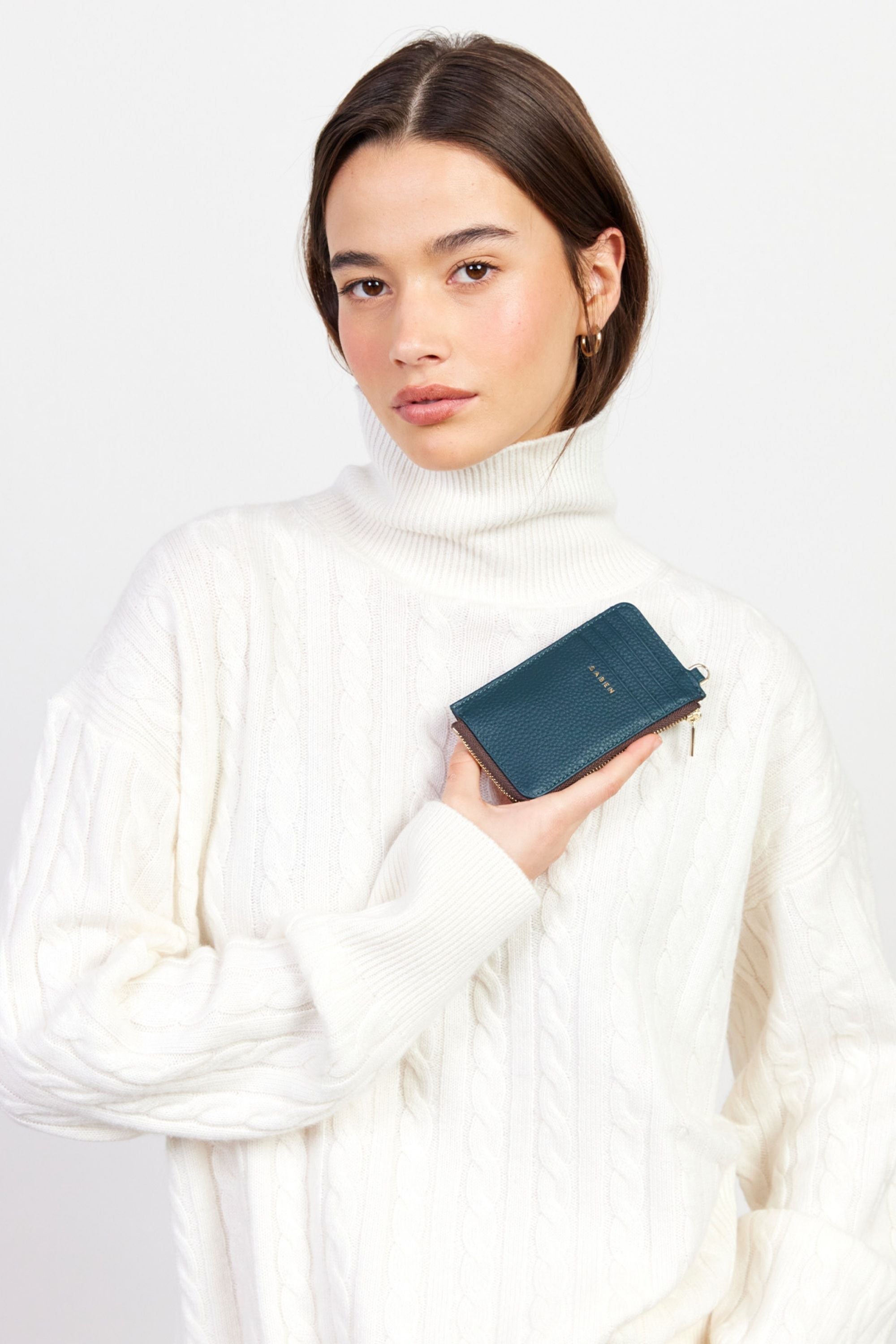 Winona Card Wallet - Hunter Green