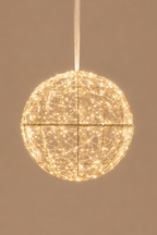 Twinkling Champagne Wire Ball