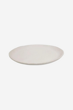 Organic Plate 35cm - Sandy White
