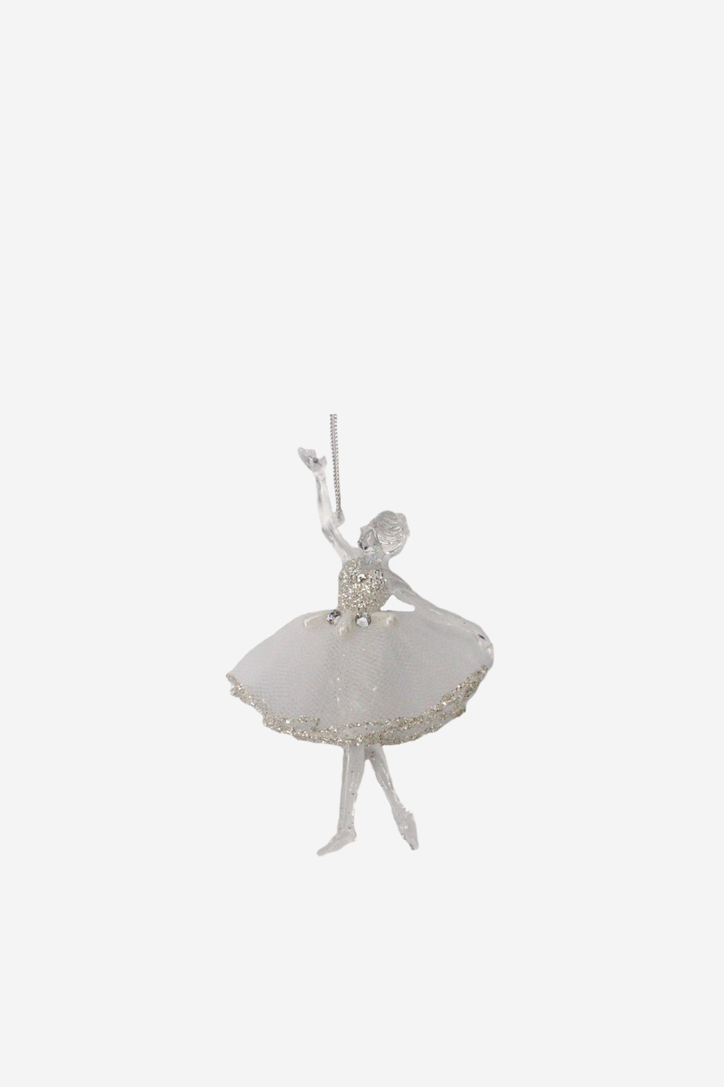 Ballerina Ornament - Pearl Skirt