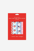 Santa & Snowman - Christmas Paper Chain
