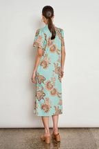 Quote Dress - Mint Kgari