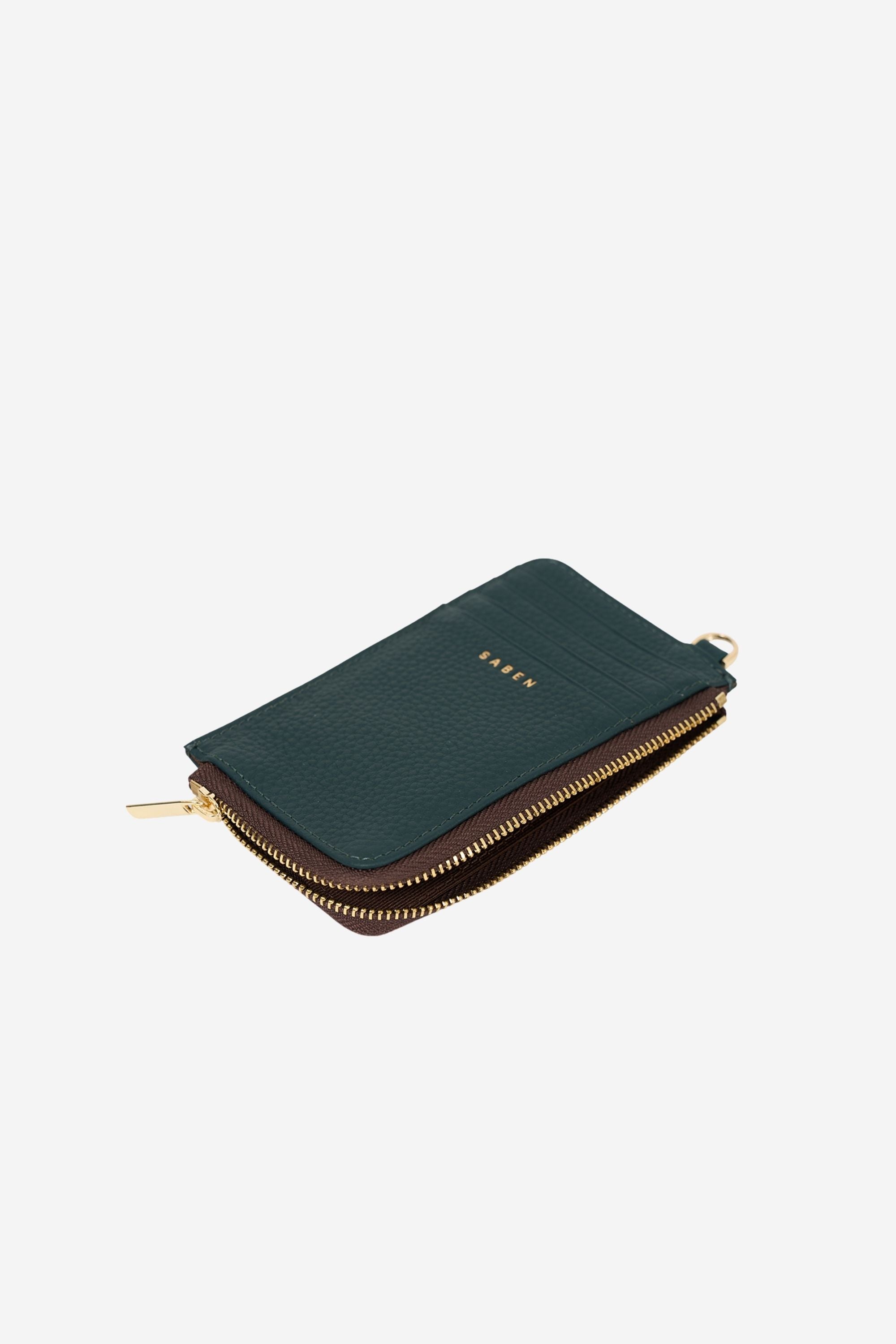 Winona Card Wallet - Hunter Green