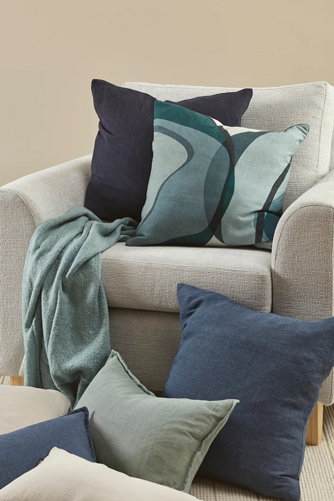 Aquarelle Cushion - Diesel