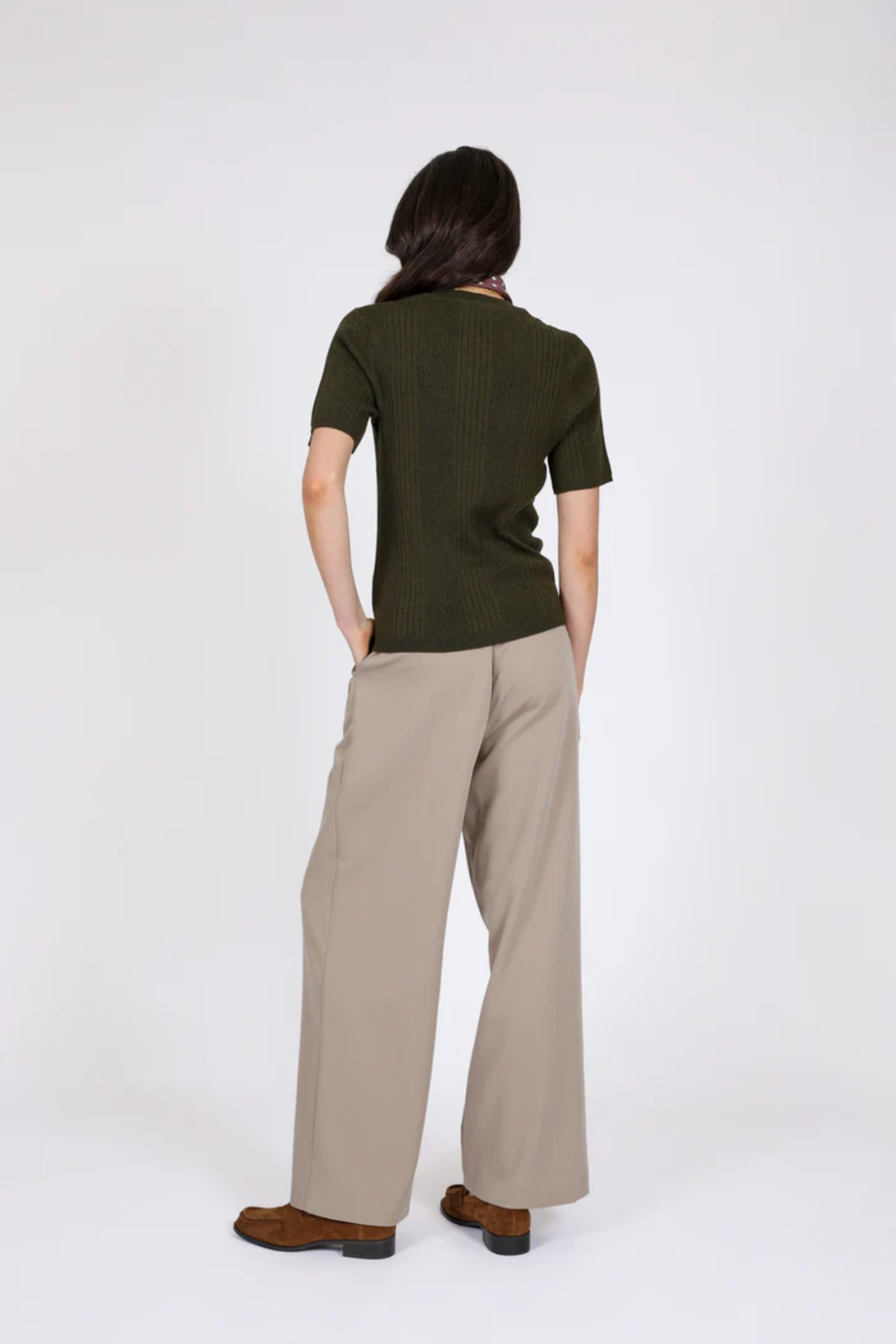 Vero Knit Tee - Spruce