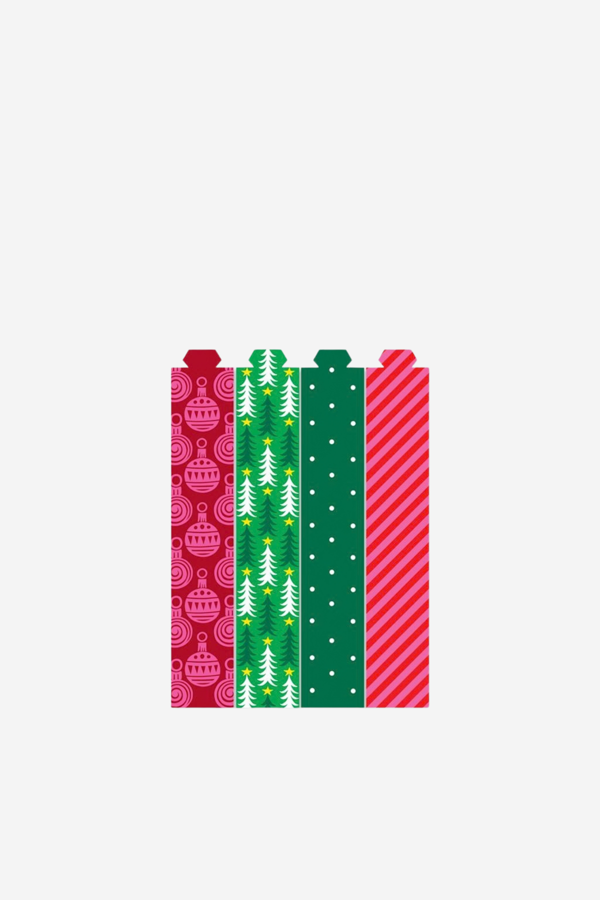 Trees & Baubles - Christmas Paper Chain
