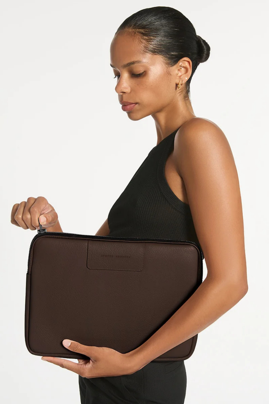 Before I Leave Laptop Case - Cocoa