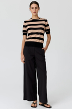 Darcey Stripe Knit Tee