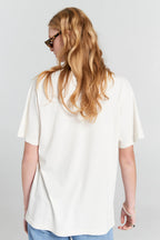 Embroidered Runaway Girl Classic Organic Cotton T-Shirt