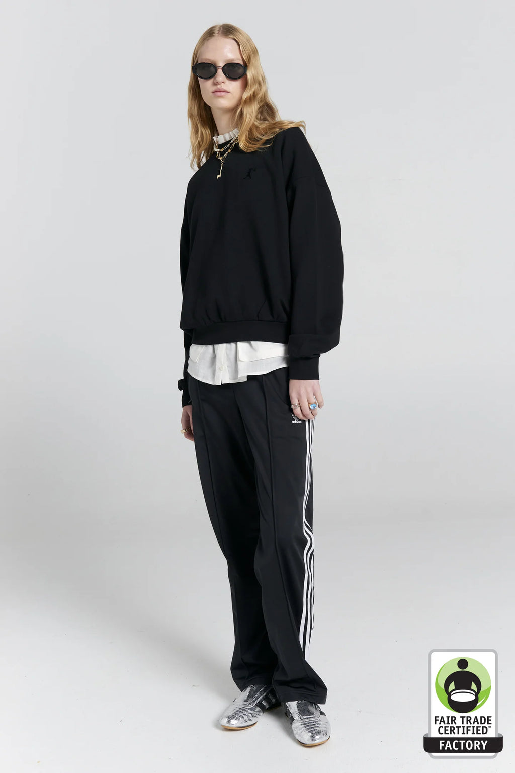 Runaway Girl Organic Cotton Crewneck