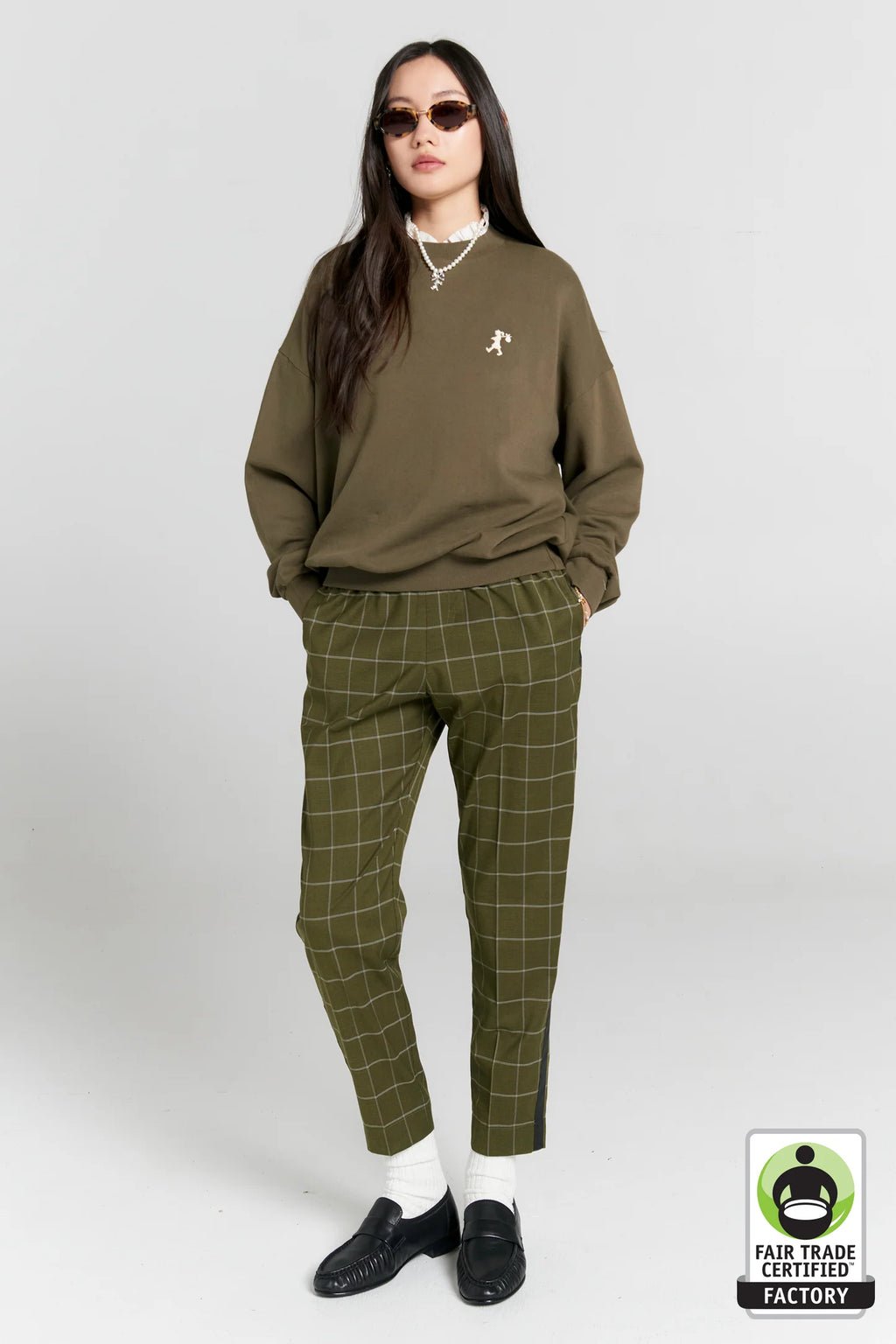 Runaway Girl Organic Cotton Crewneck