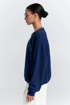 Runaway College Organic Cotton Crewneck Sweatshirt