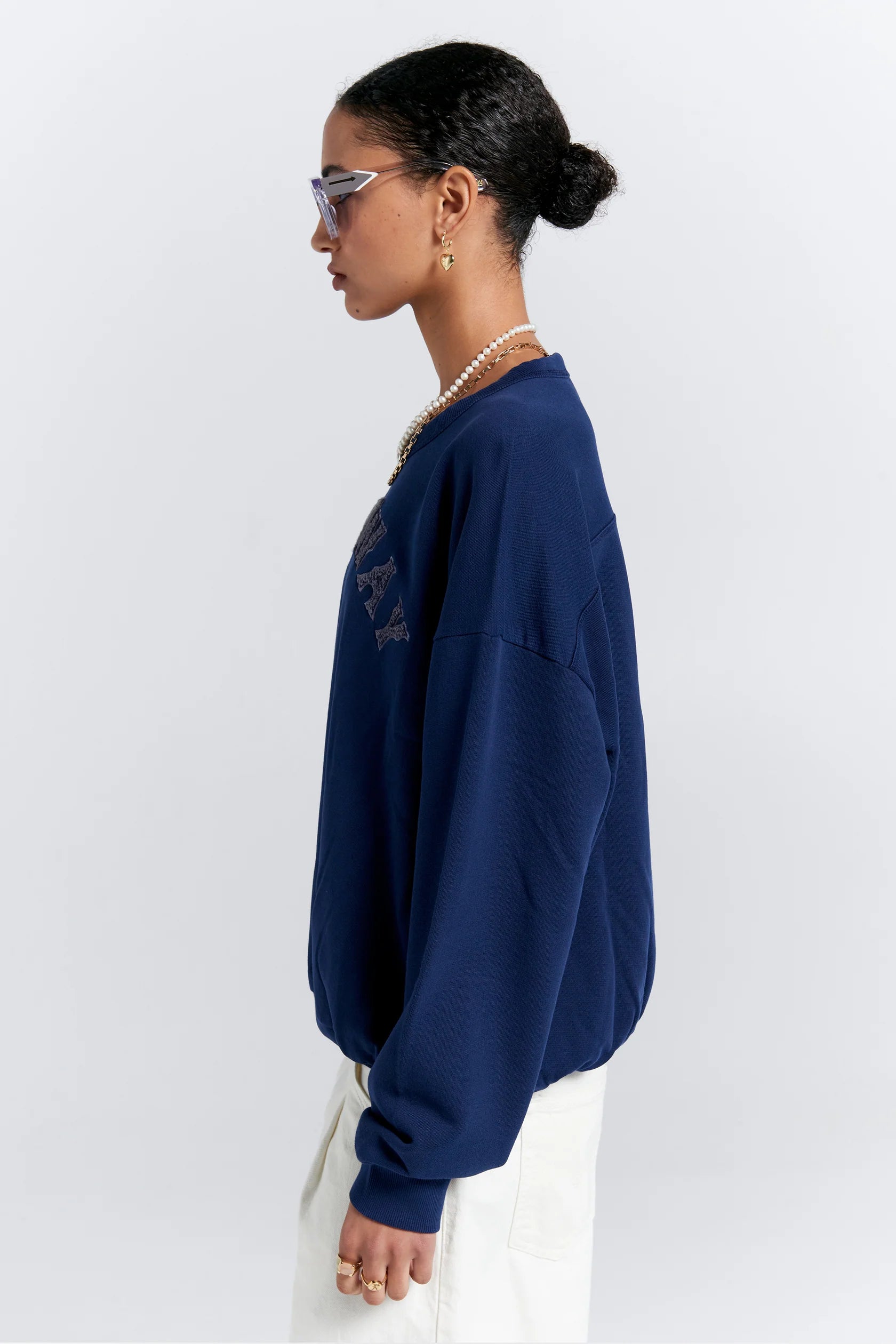 Runaway College Organic Cotton Crewneck Sweatshirt
