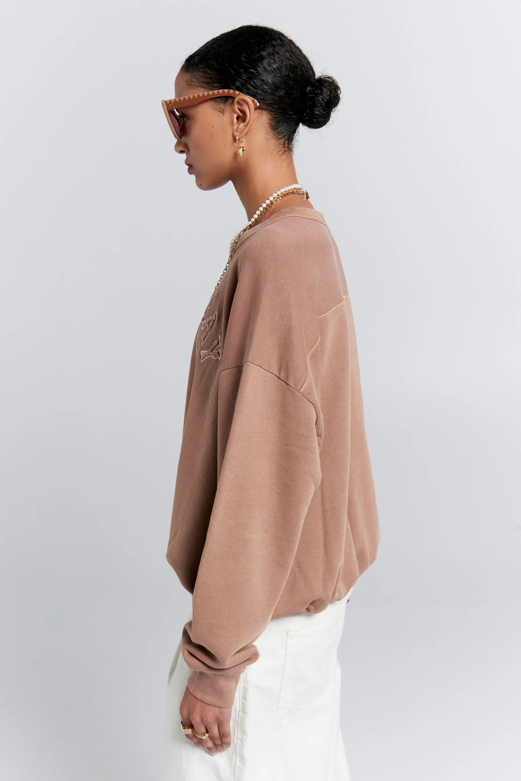 Runaway College Organic Cotton Crewneck Sweatshirt