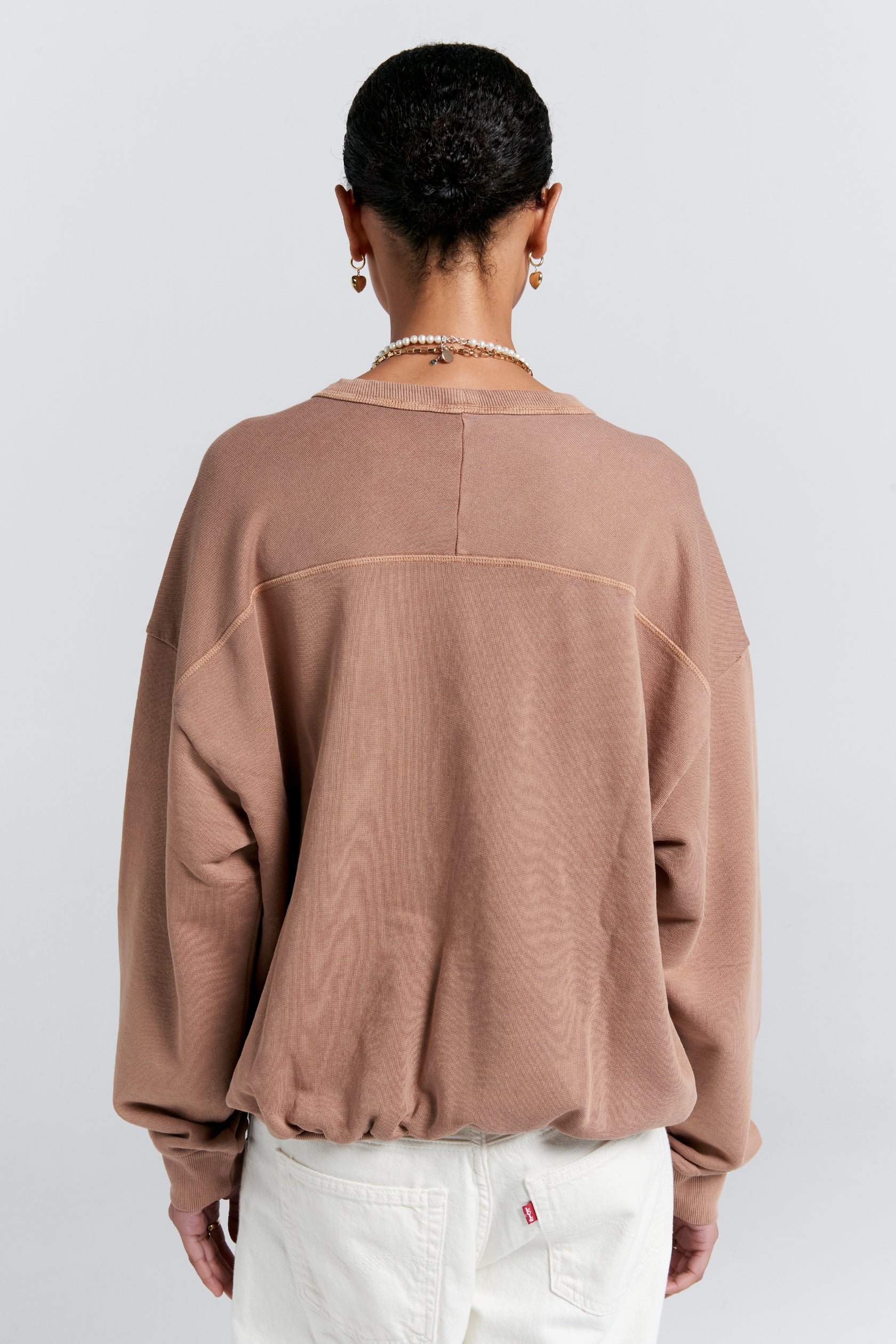 Runaway College Organic Cotton Crewneck Sweatshirt