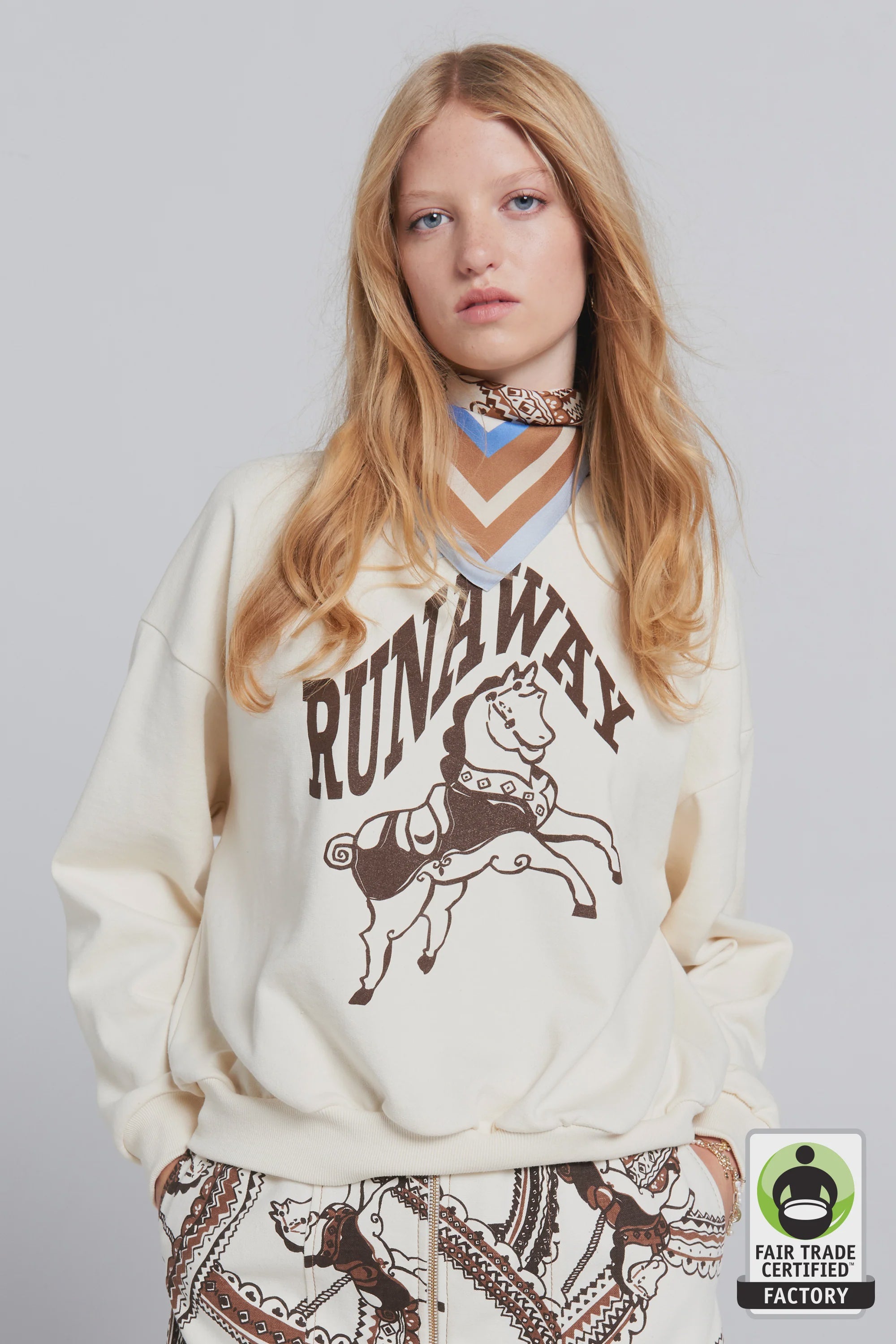 Runaway Carousel Crewneck Sweatshirt