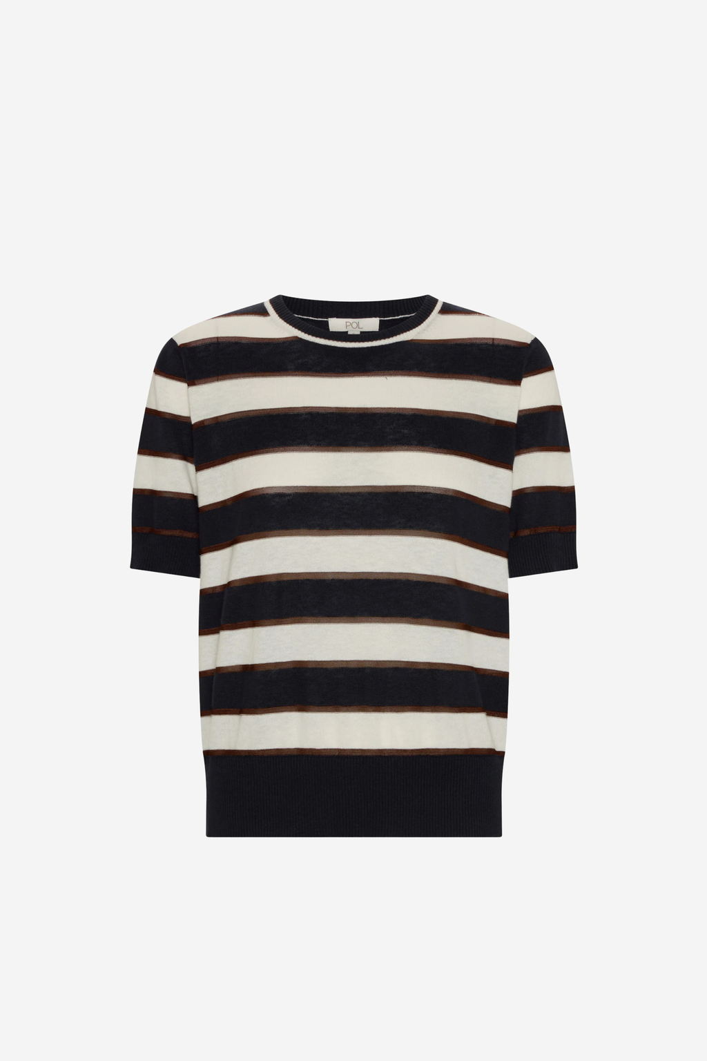 Darcey Stripe Knit Tee