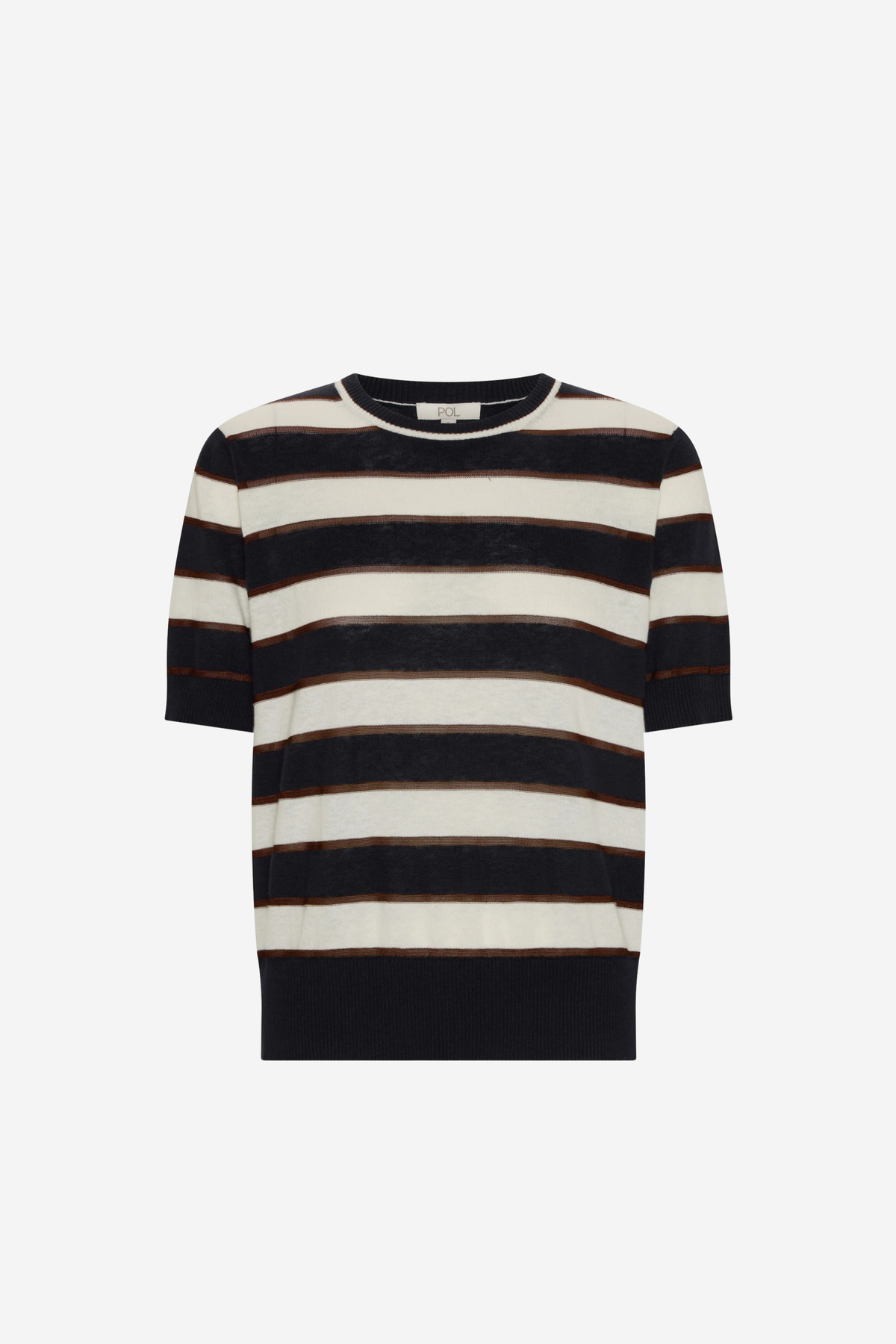 Darcey Stripe Knit Tee