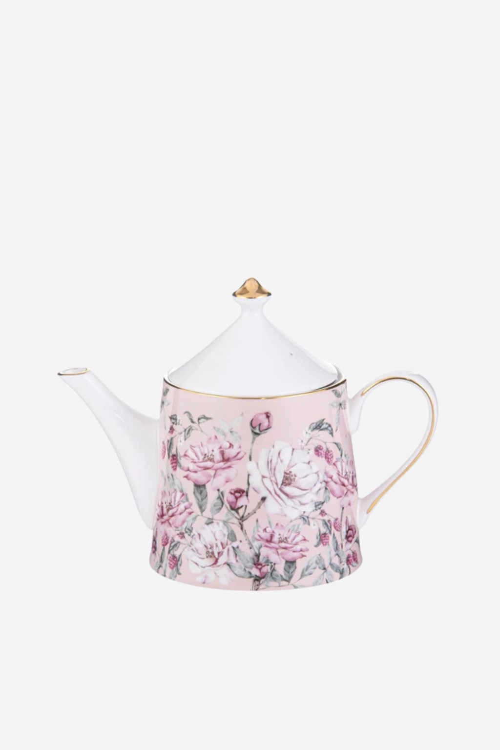 Raspberry Rose Infuser Teapot