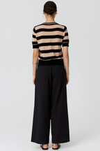 Darcey Stripe Knit Tee