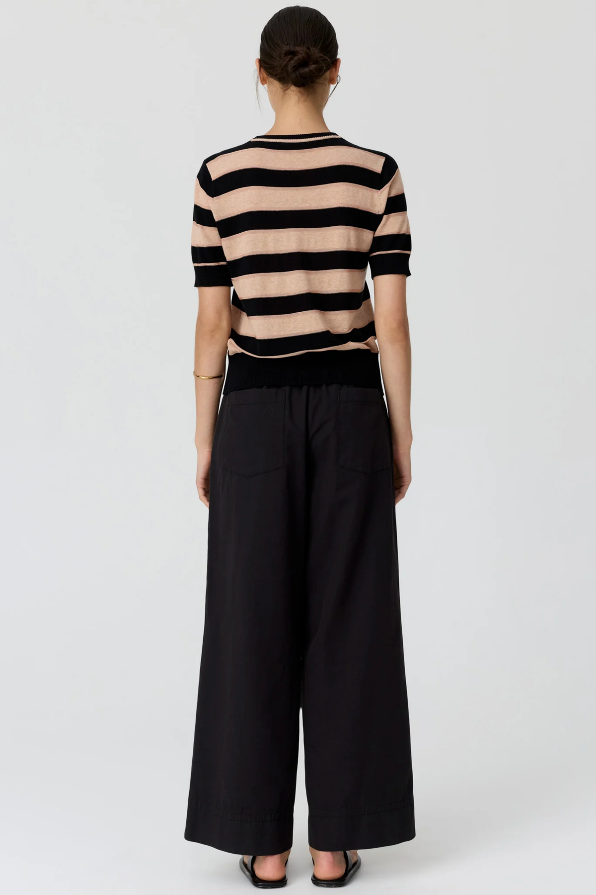 Darcey Stripe Knit Tee