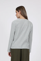 Uno Longsleeve Tee - Black Stripe