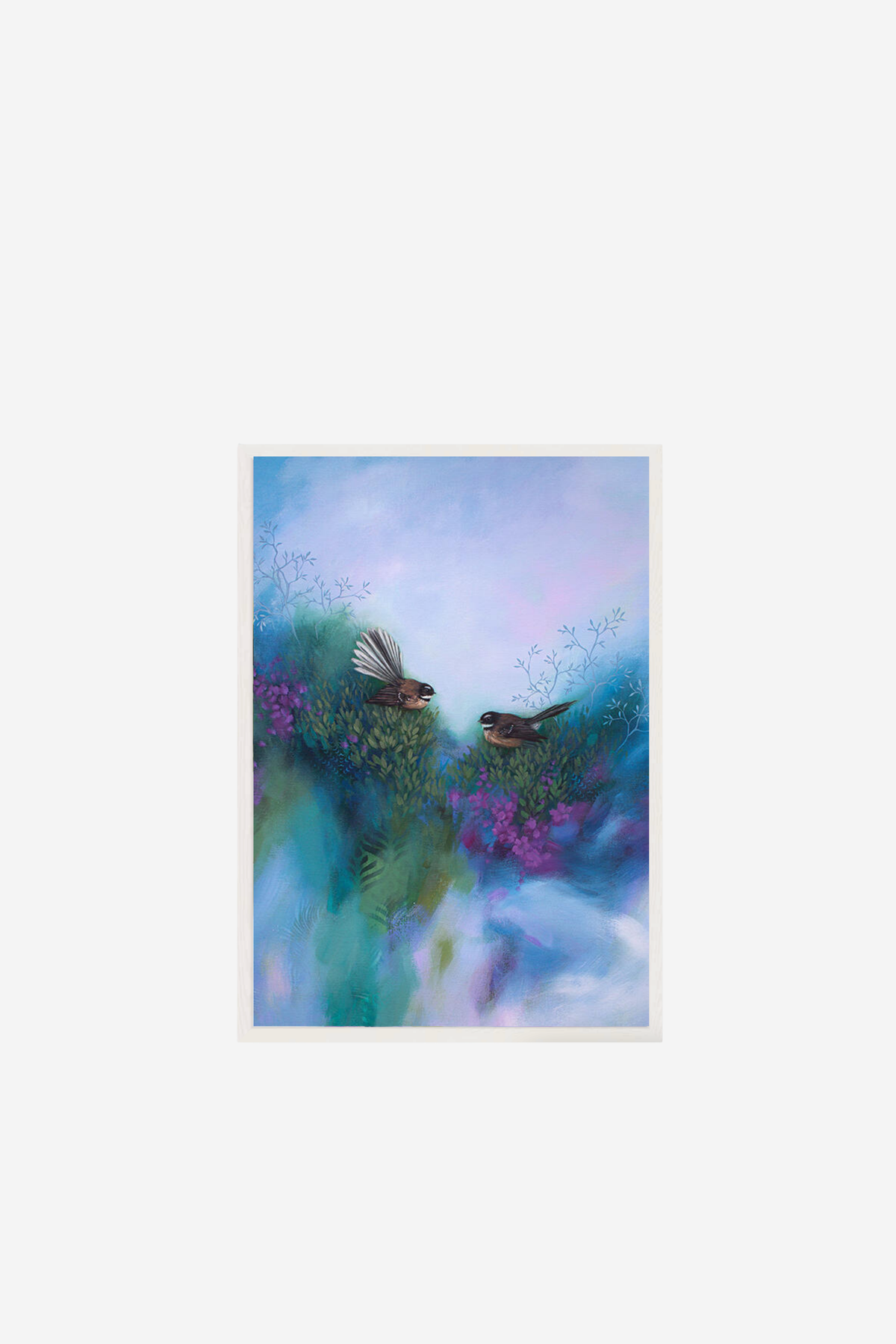 Fantails Art Print Box Frame - Small