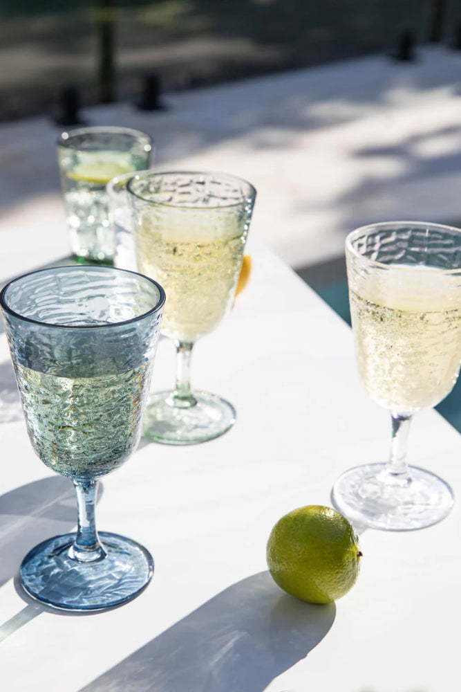 Byron Wine Glass - Green