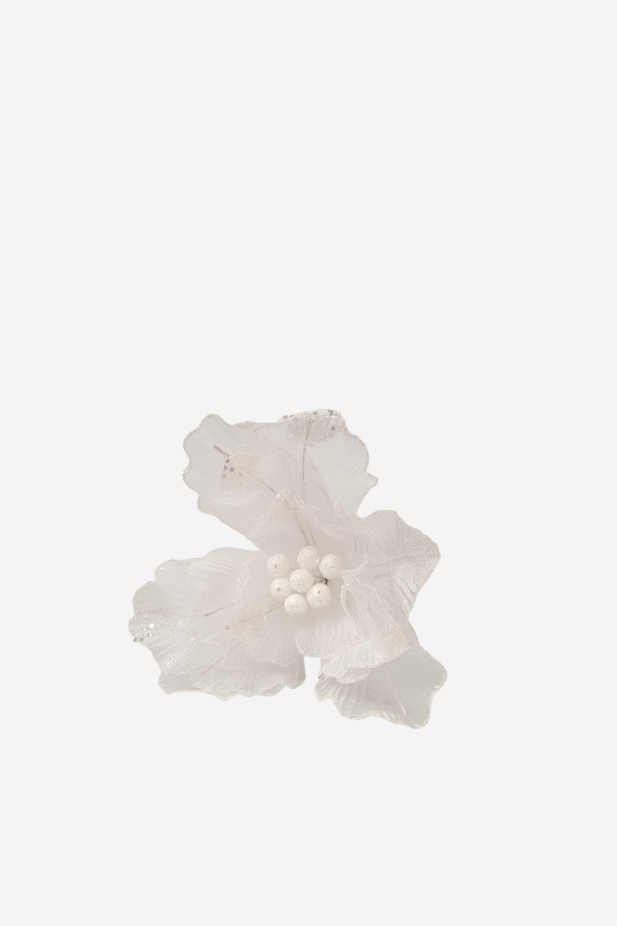 White Mesh Flower