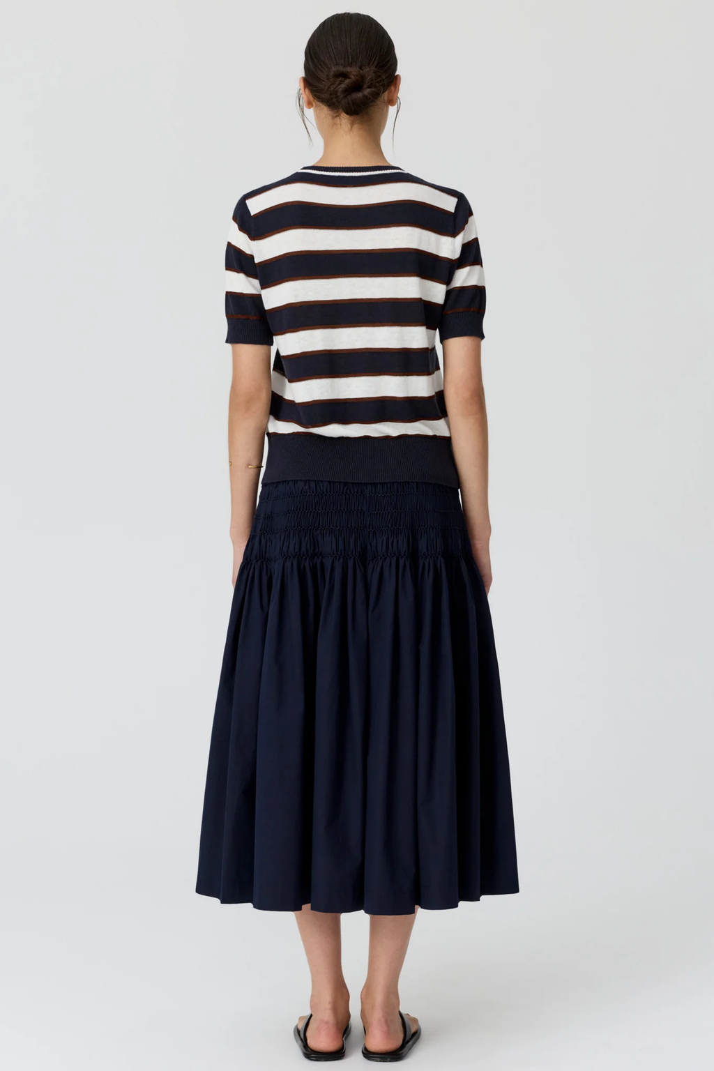Darcey Stripe Knit Tee