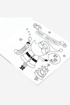 Santa, Rudolph & Penguin - Christmas Colouring Book