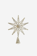 Gold Star Light Up Tree Topper
