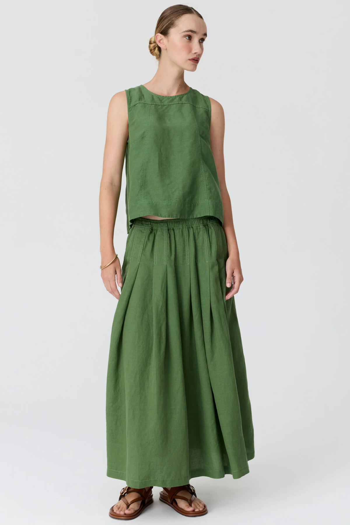 Frankie Pleat Skirt