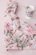 Raspberry Rose Tea Towels - Set of 2